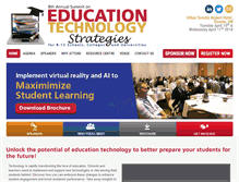 Tablet Screenshot of educationtechnologysummit.com